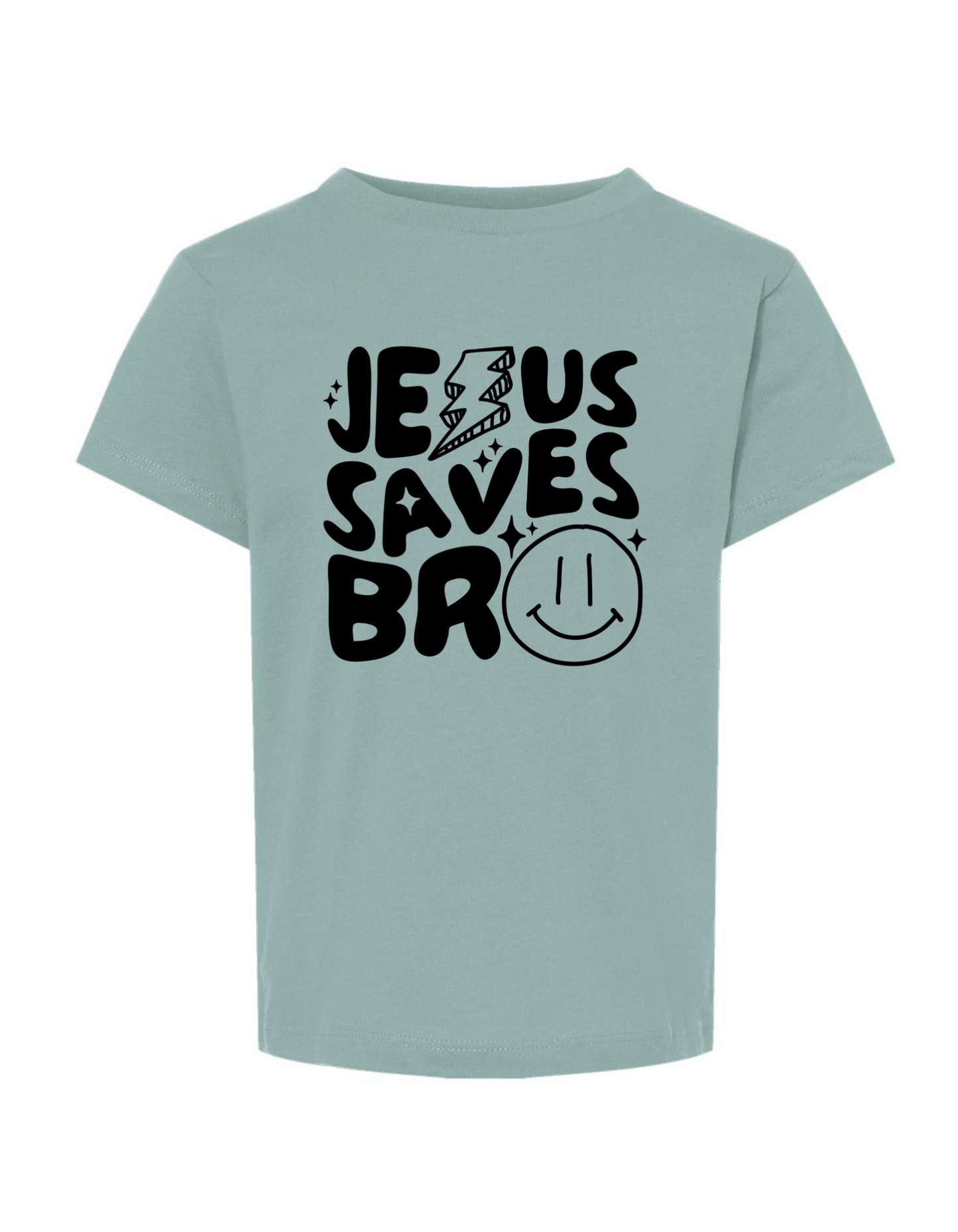 Kids Jesus Saves Bro tee
