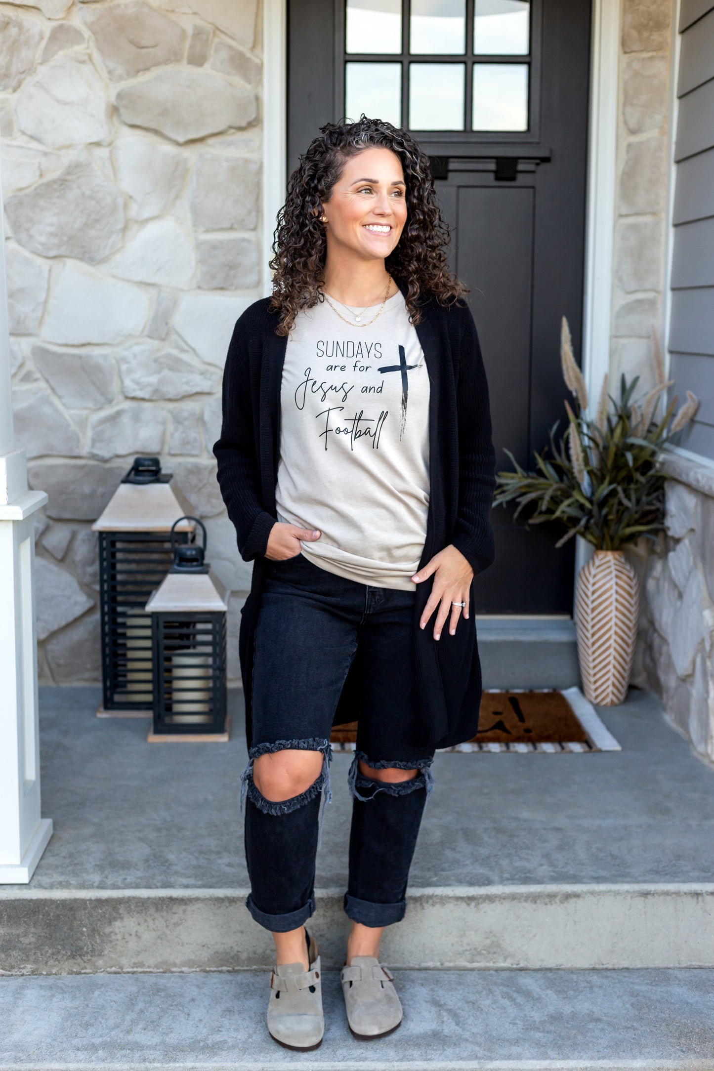 Sundays are for Jesus and Football Tee