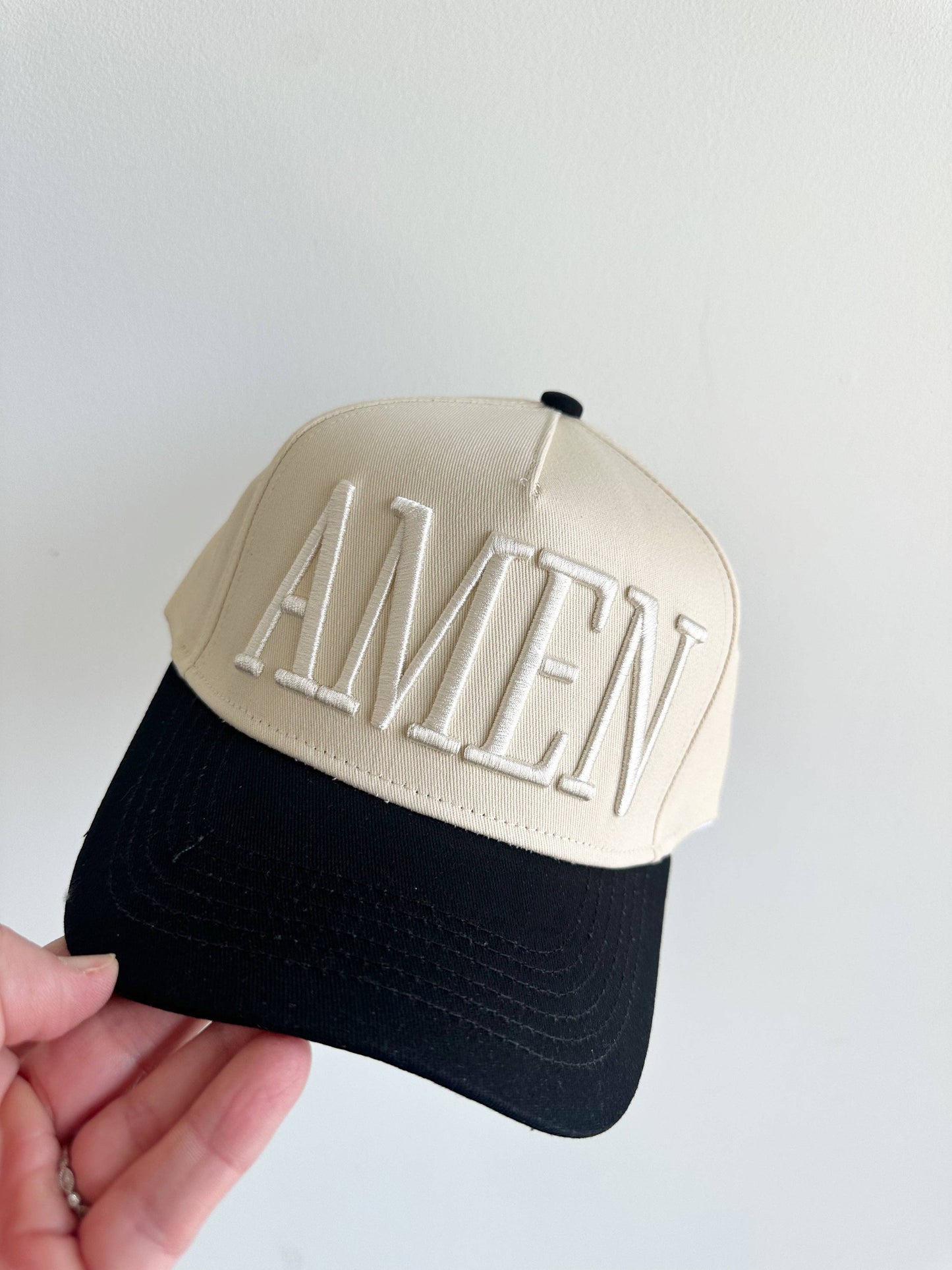 AMEN Monochromatic Vintage Trucker Hat