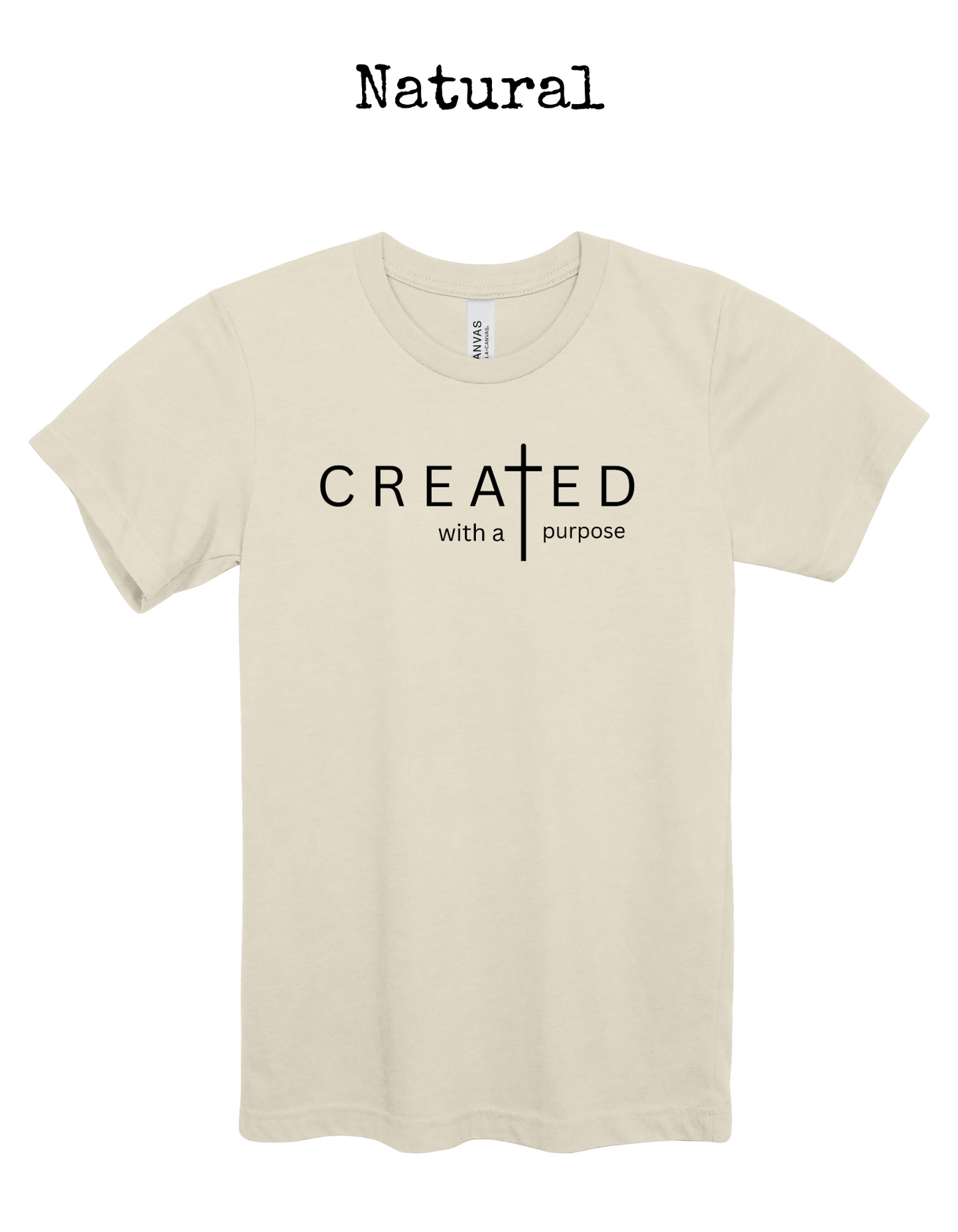 Kids Created With a Purpose Tee