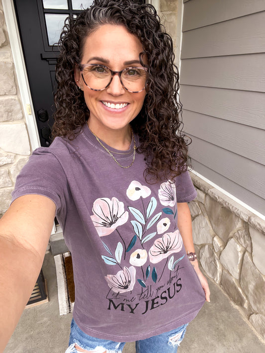 My Jesus Floral Tee