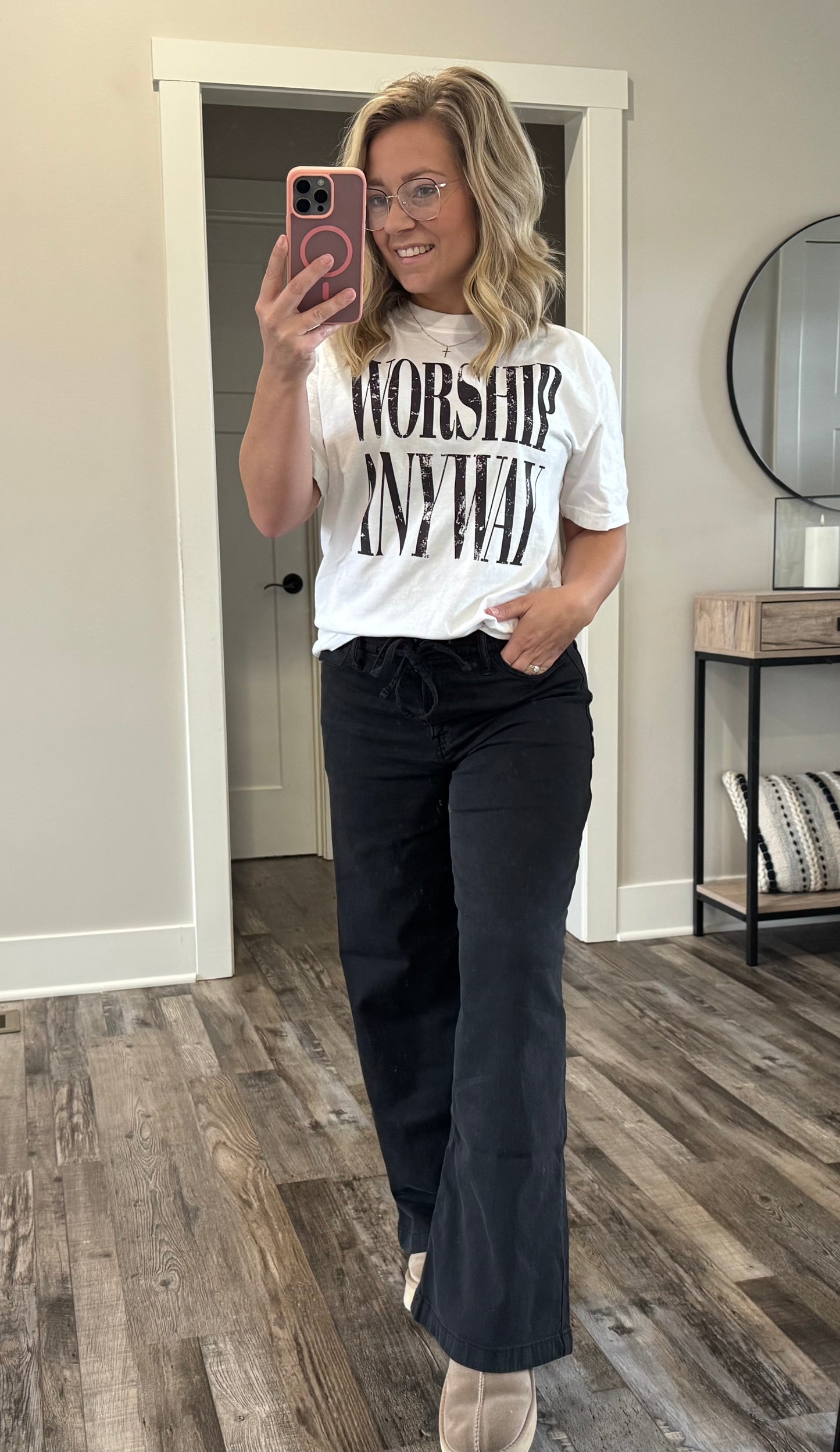 Worship Anyway Tee (White)