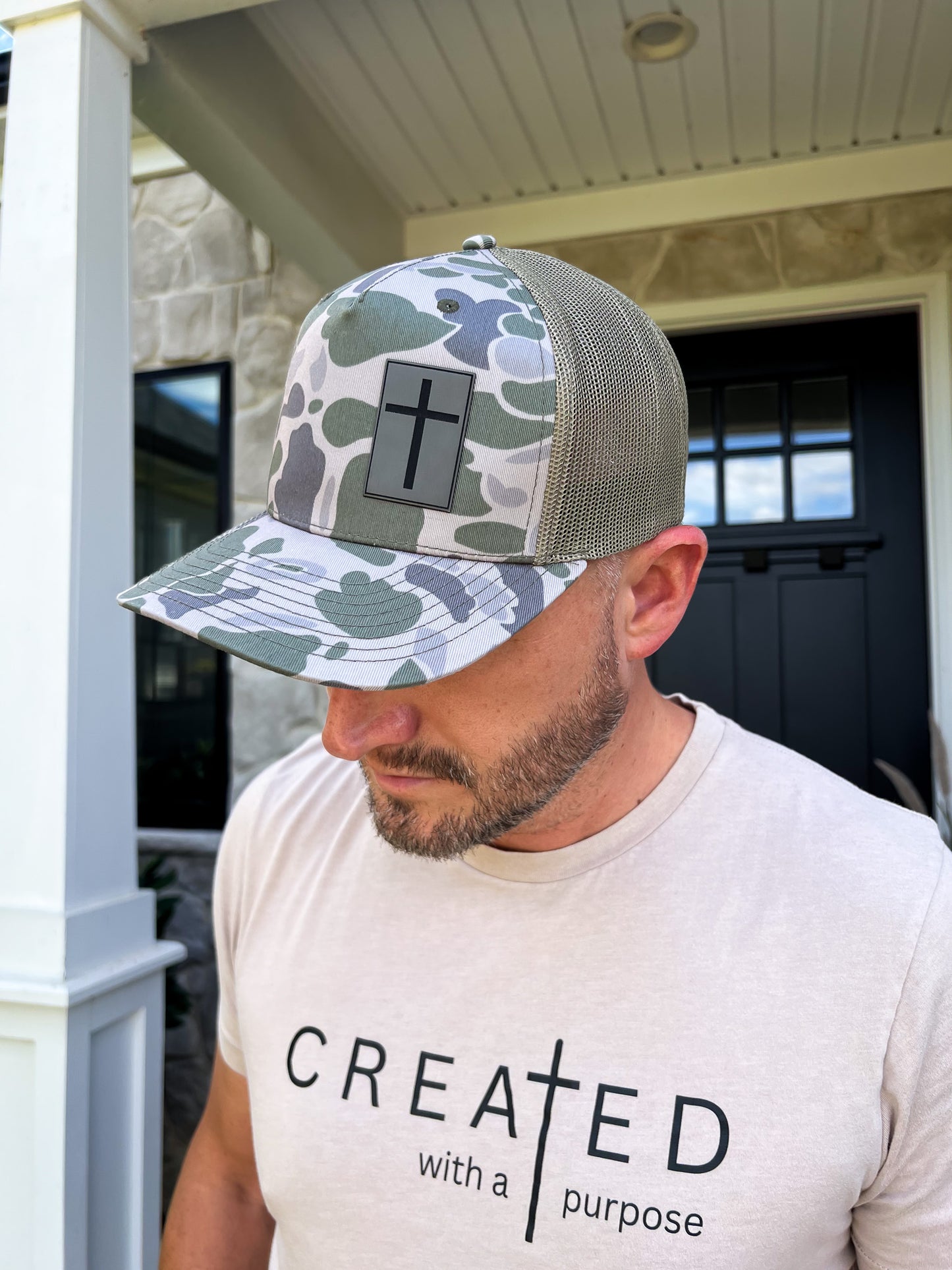Camo Cross Hat