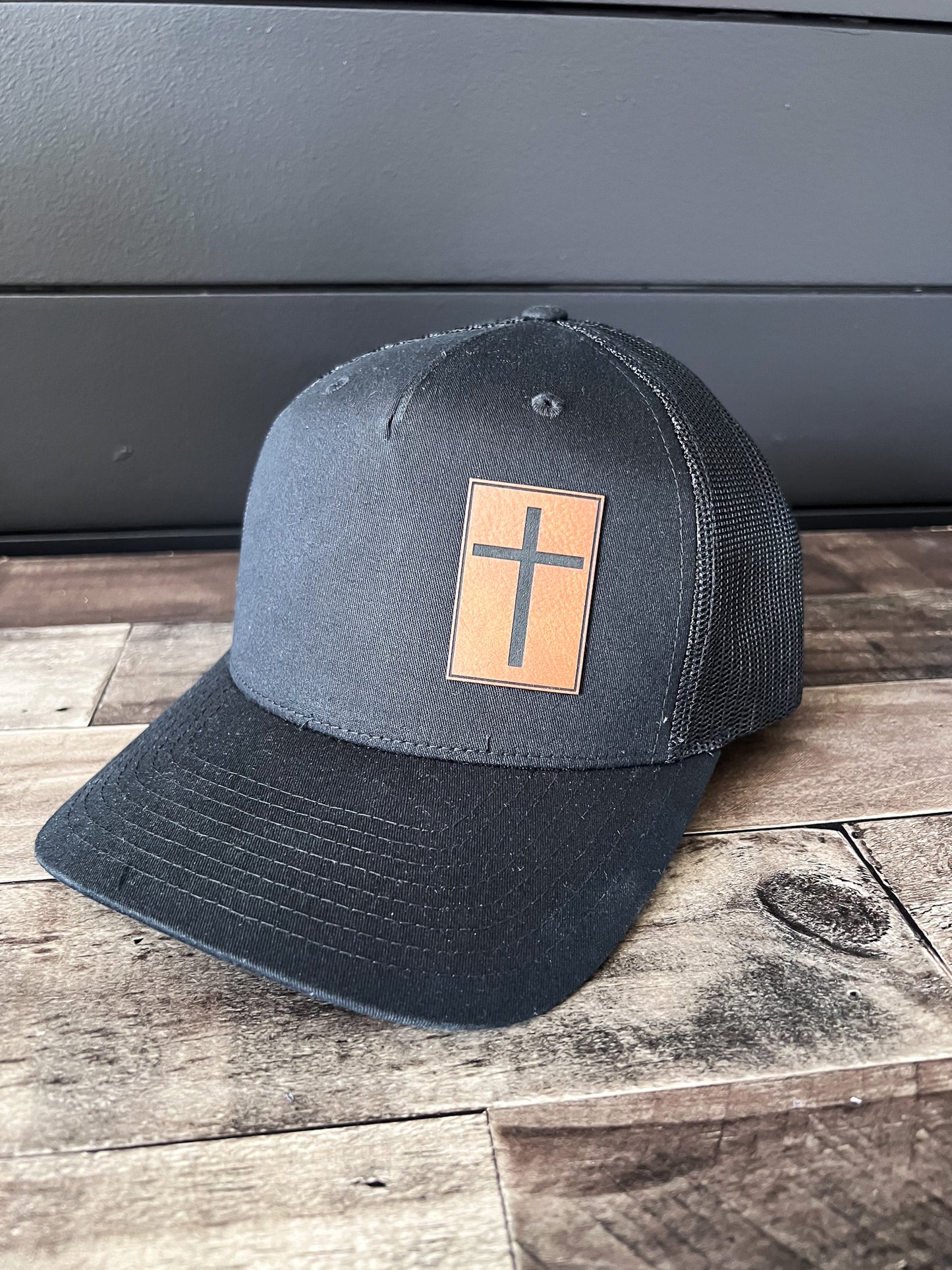 Black Cross Hat