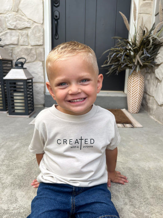 Kids Created With a Purpose Tee