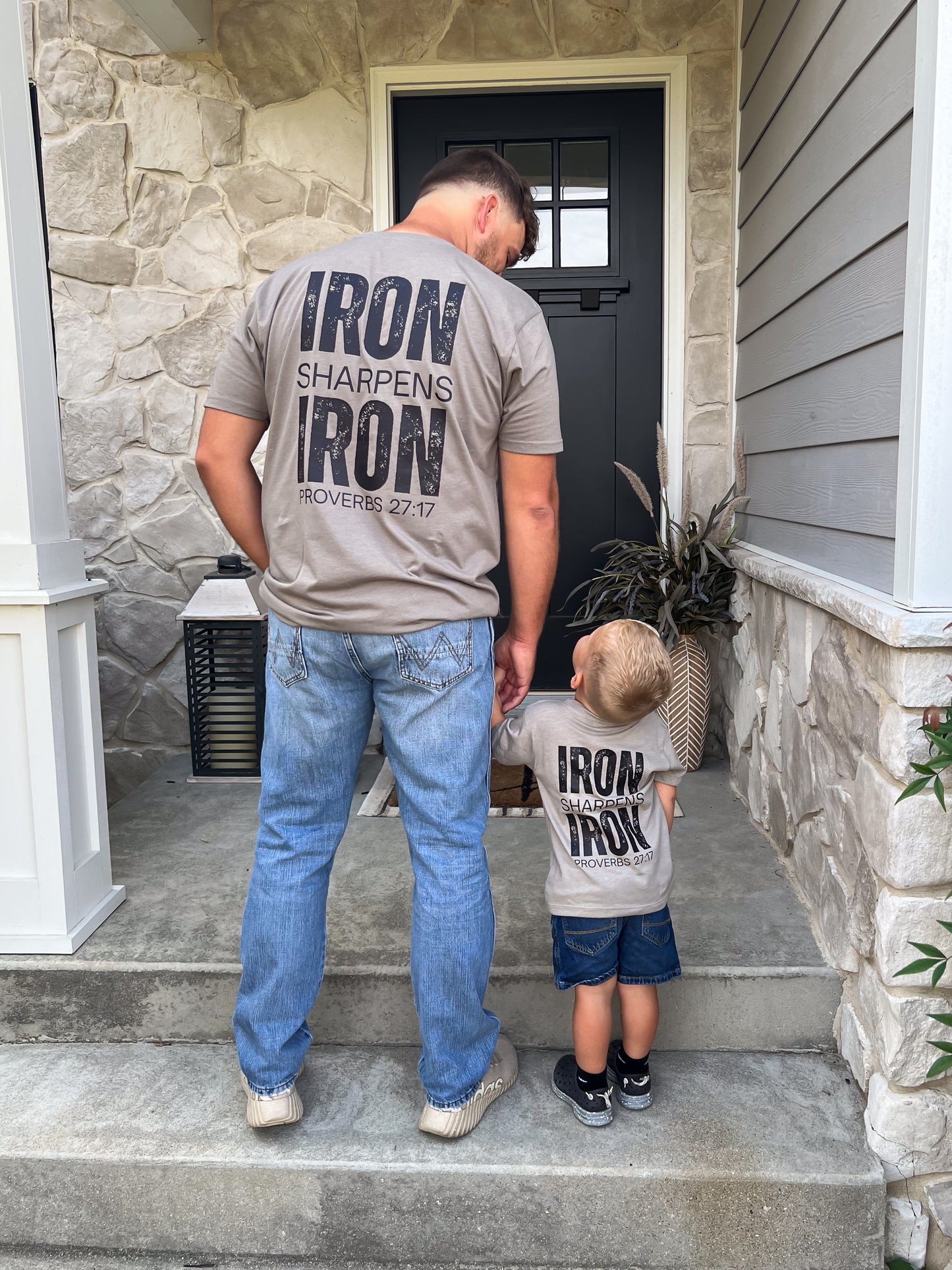 Kids Iron Sharpens Iron tee